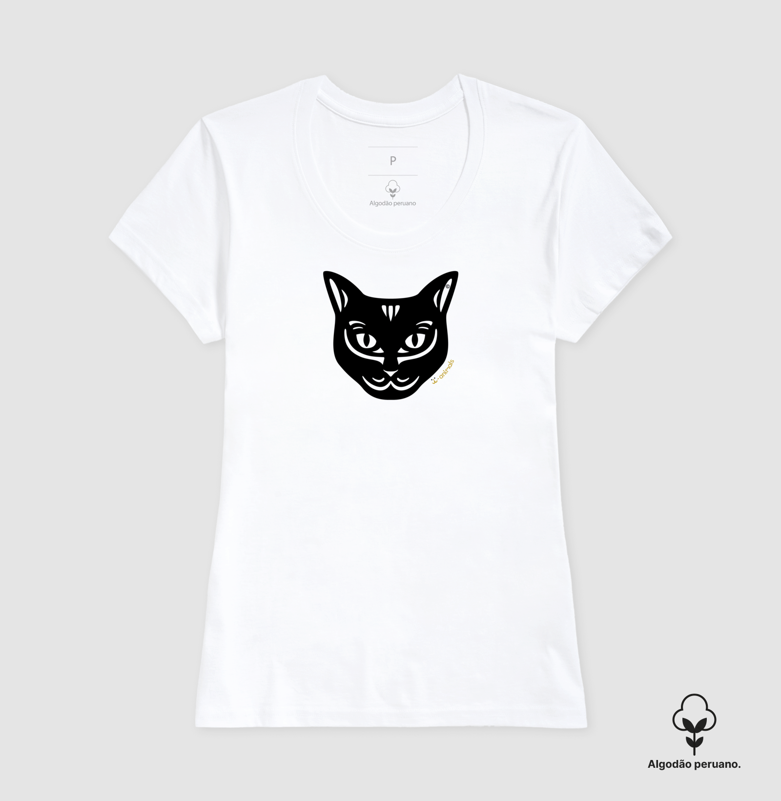 Camiseta Gato Preto “INCA SOFT” - Tribal