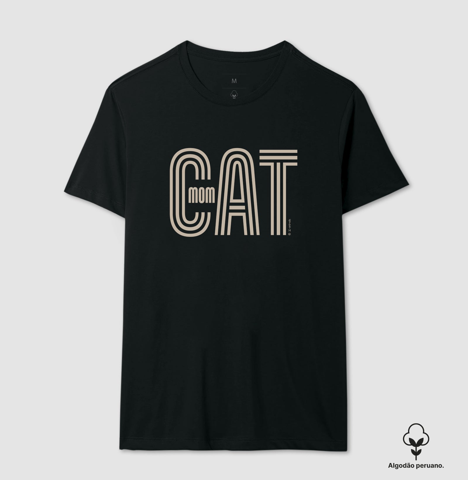Camiseta “INCA SOFT” Cat Mom  - Coleção AFETO