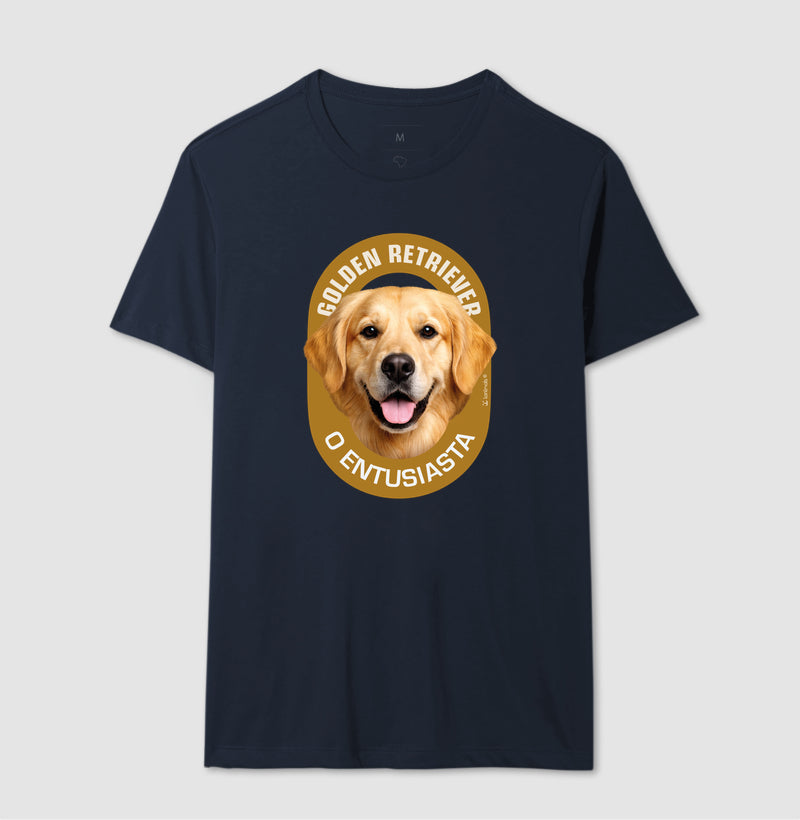 Camiseta Golden Retriever O Entusiasta - Essência