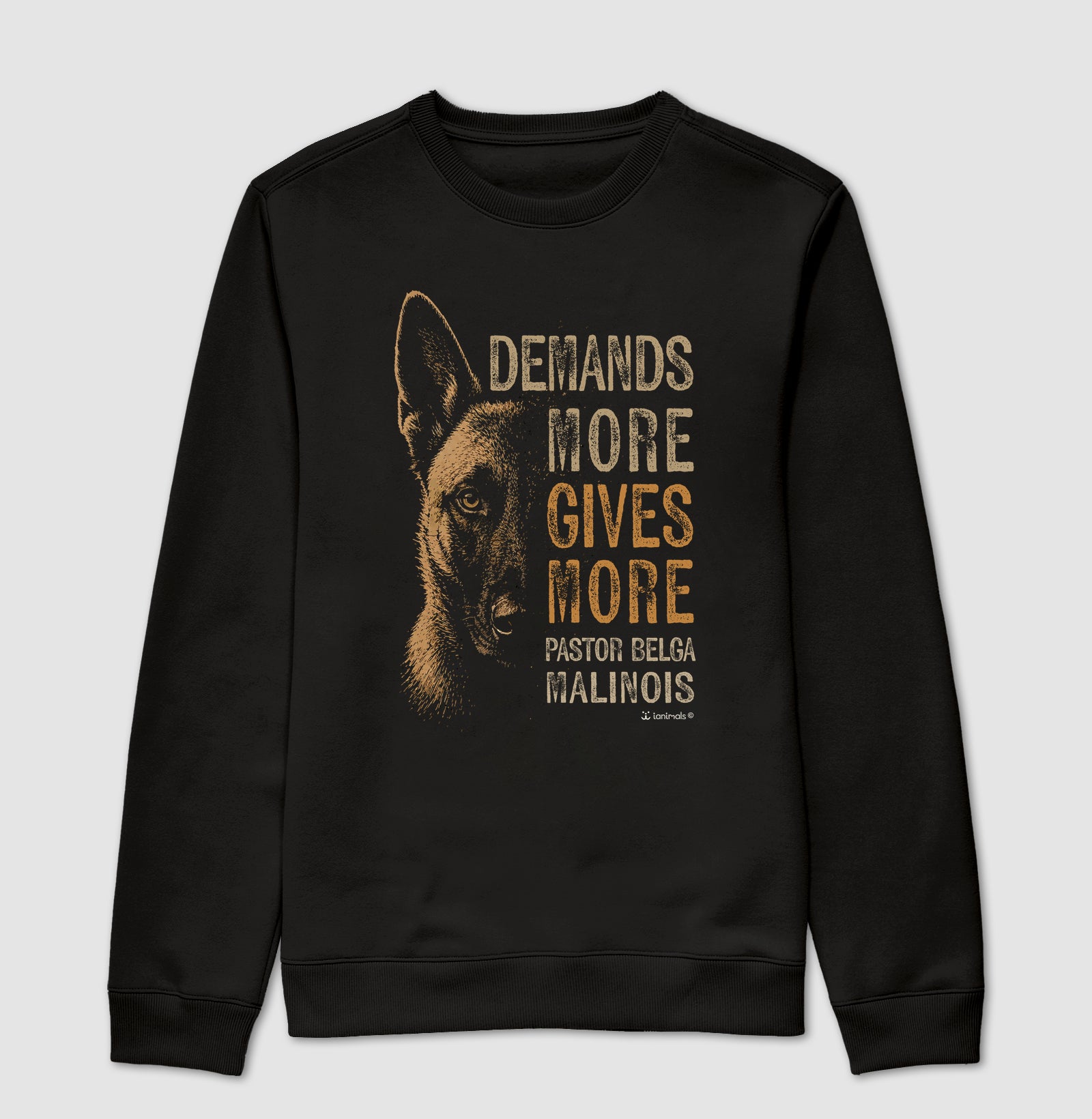 Moletom Suéter Malinois Gives More - Essência