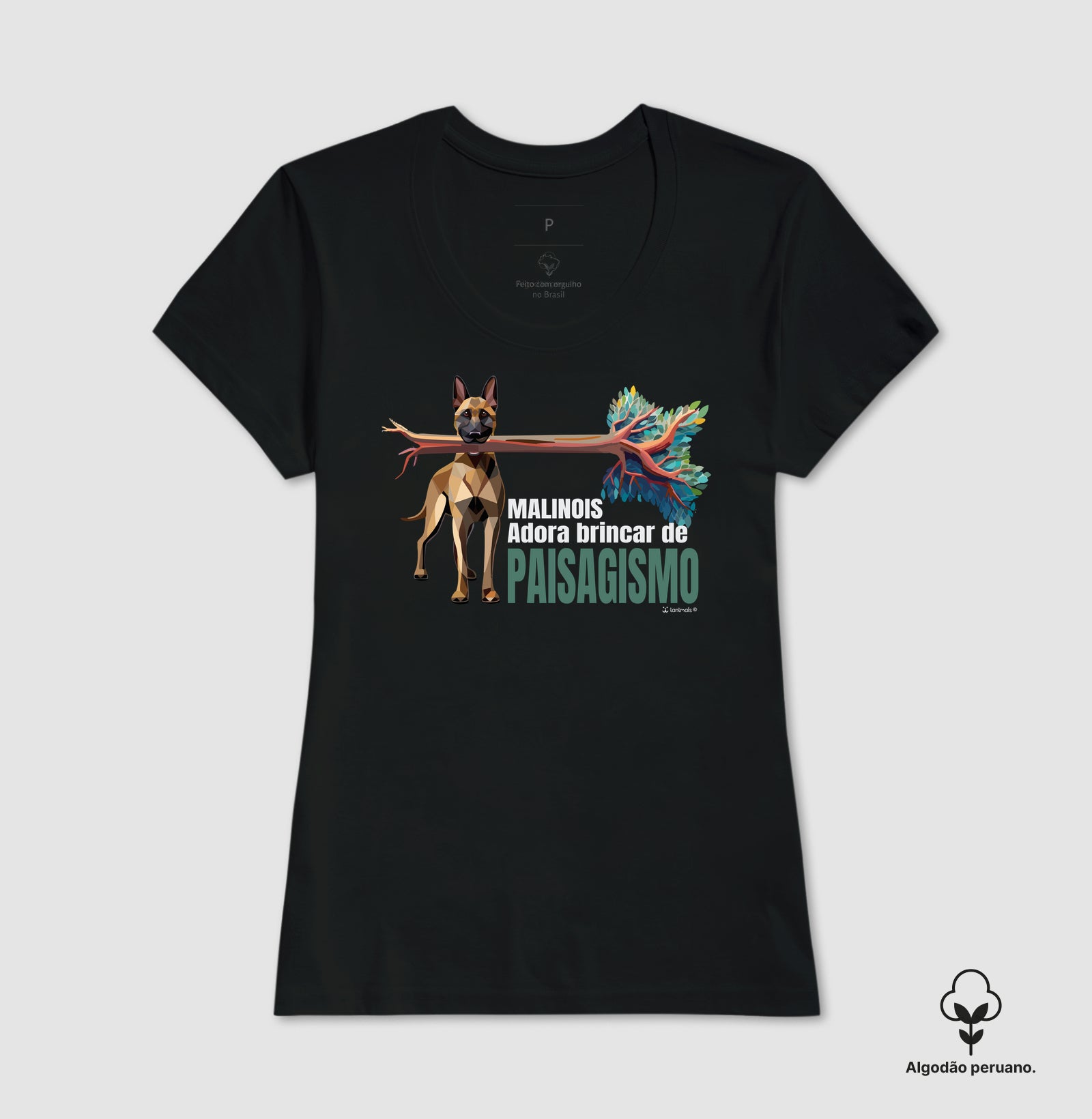 Camiseta INCA SOFT Malinois Paisagismo - Essência