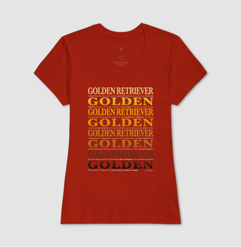 Camiseta Golden Retriever - Origem