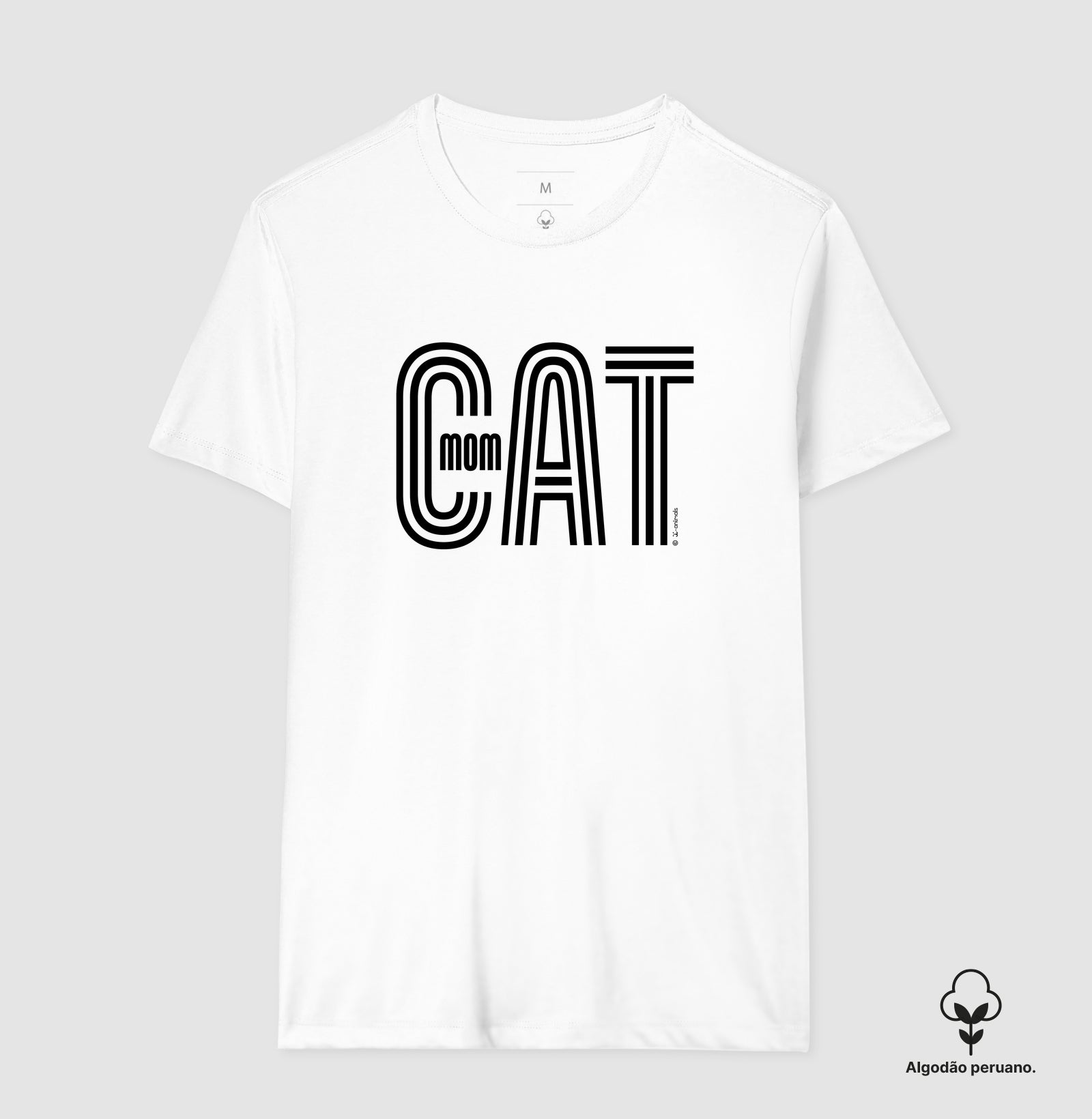 Camiseta “INCA SOFT” Cat Mom  - Coleção AFETO