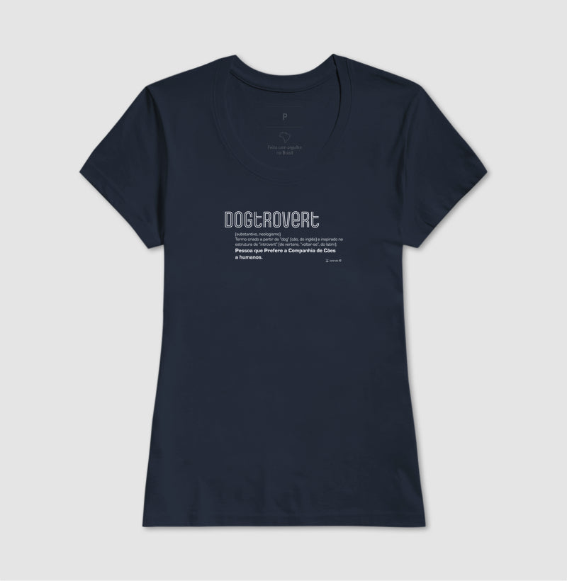 Camiseta Dogtrovert - Coleção Afeto