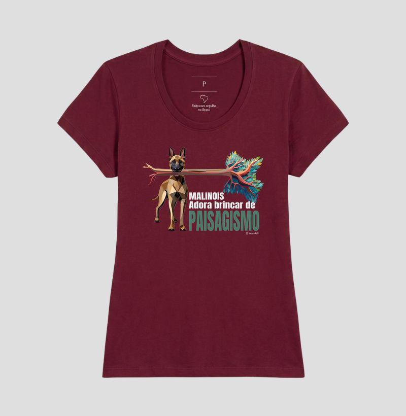 Camiseta Malinois Paisagismo - Essência