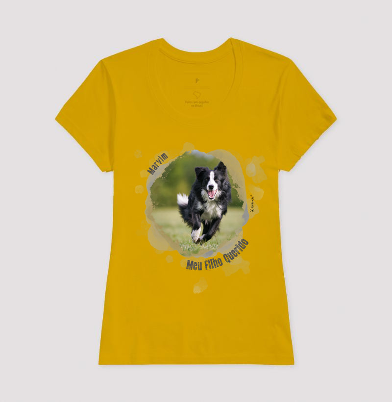 Camiseta Foto Pet - Fluid Splash - Personalizada | iAnimals