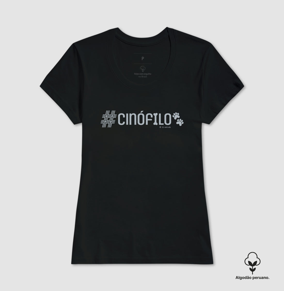Camiseta “INCA SOFT” #Cinófilo - Coleção AFETO
