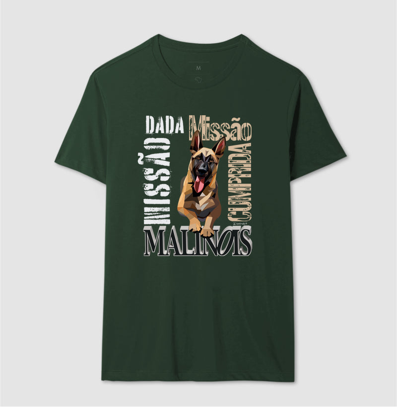 Camiseta Malinois Missão Comprida - Essência