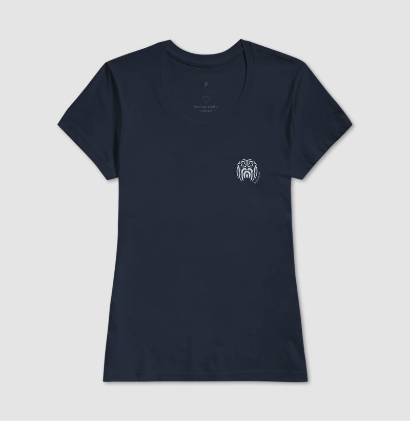 Camiseta Lhasa Apso - Tribal / Side