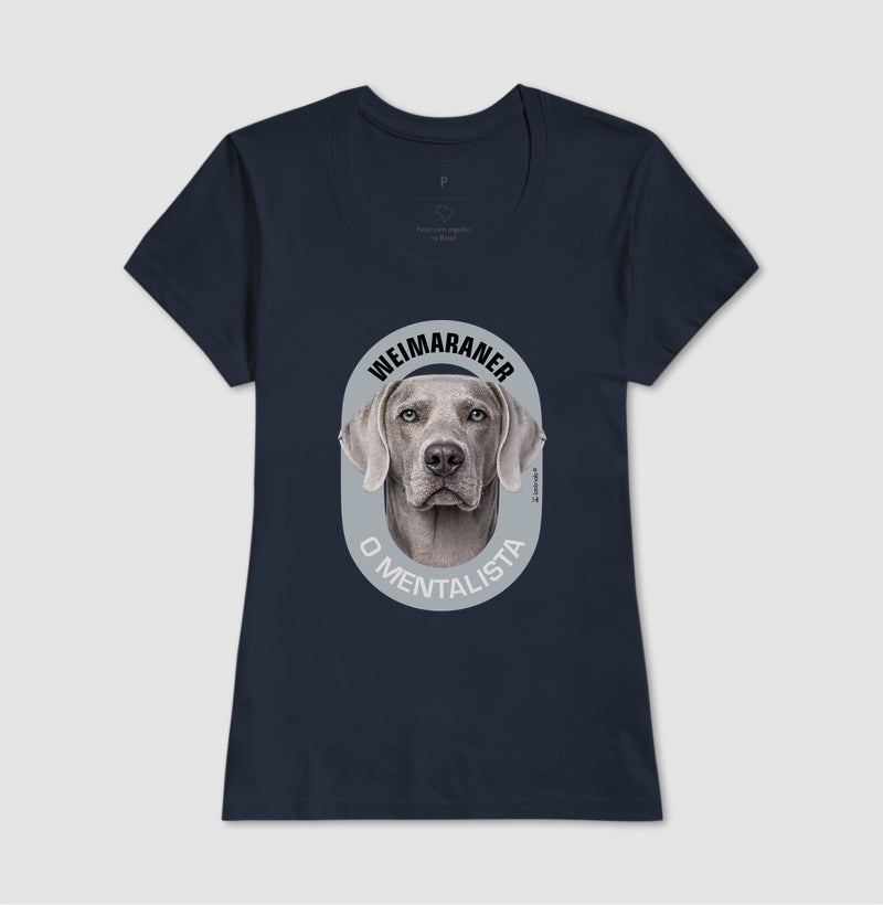 Camiseta Weimaraner O Mentalista - Essência
