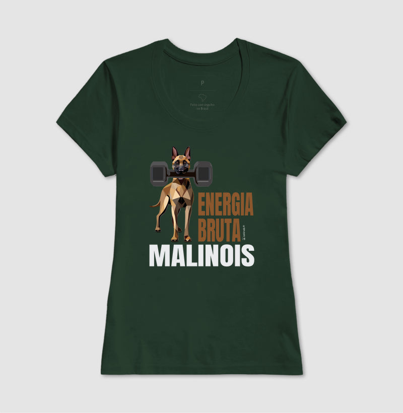 Camiseta Malinois Energia Bruta- Essência