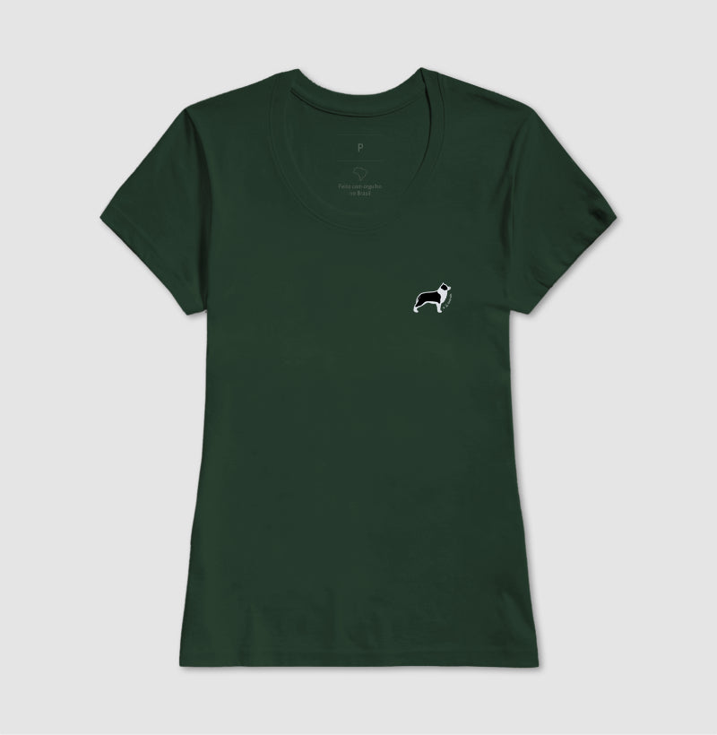 Camiseta Border Collie - Perfil / Side
