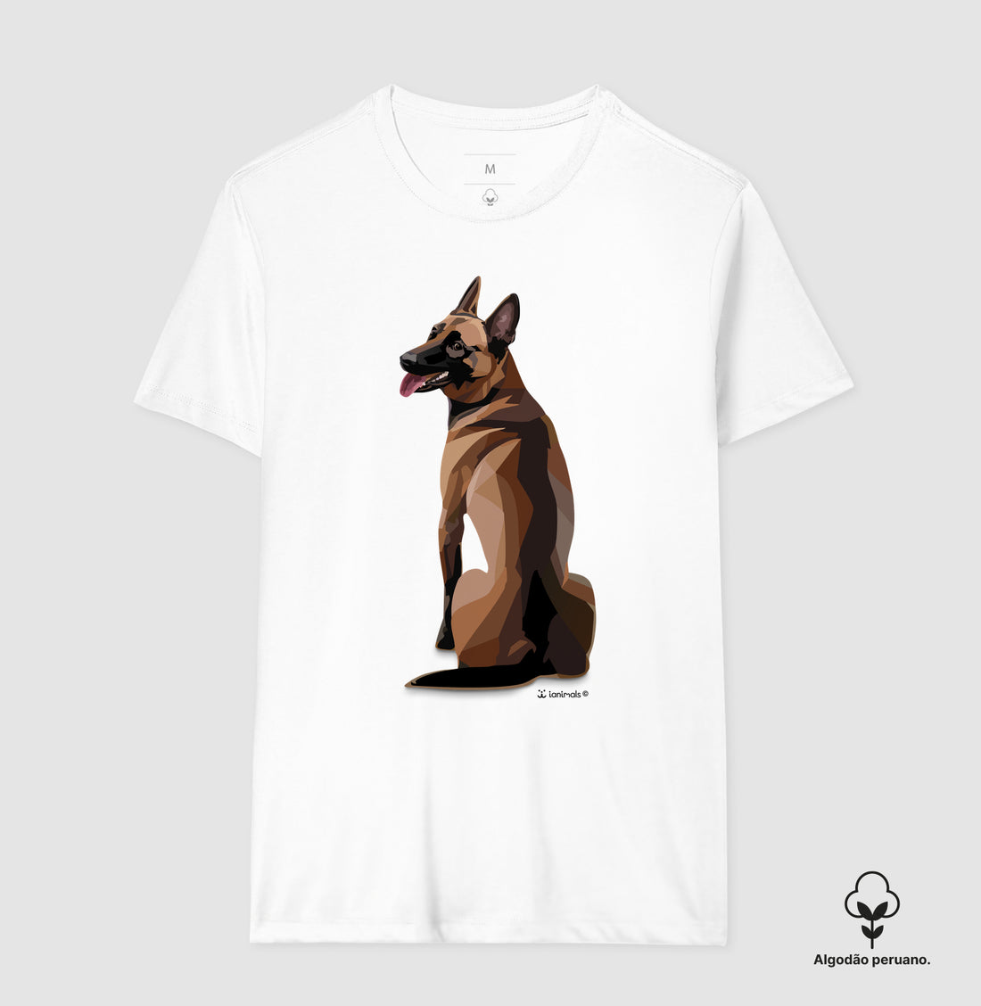 Camiseta Malinois Olhar / INCA SOFT - Geoma