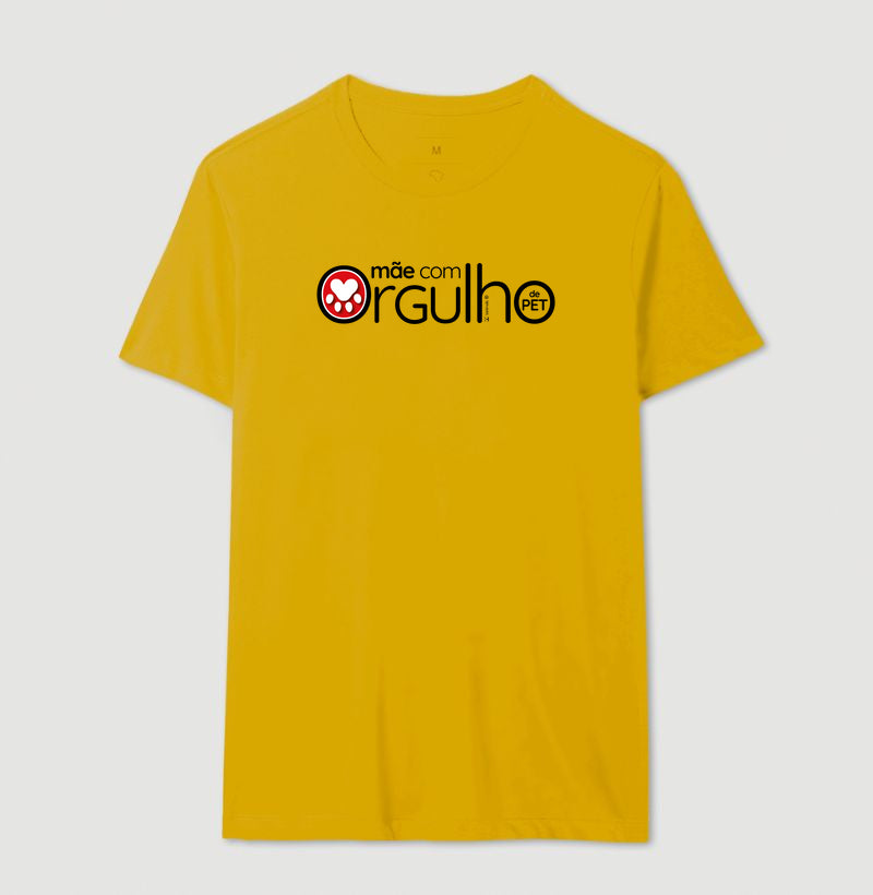 Camiseta Mãe com Orgulho - Afeto