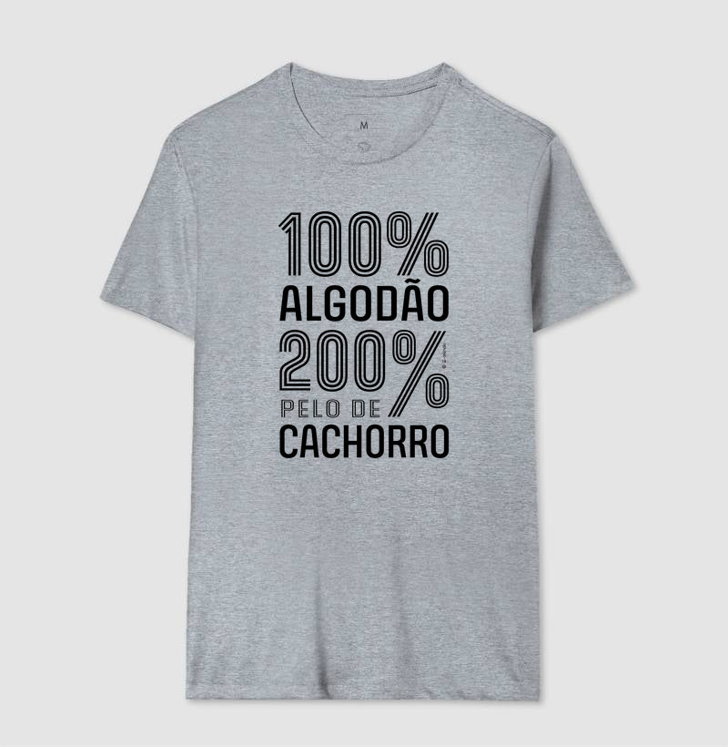 Camiseta 200% pelo de Cachorro - Coleção AFETO