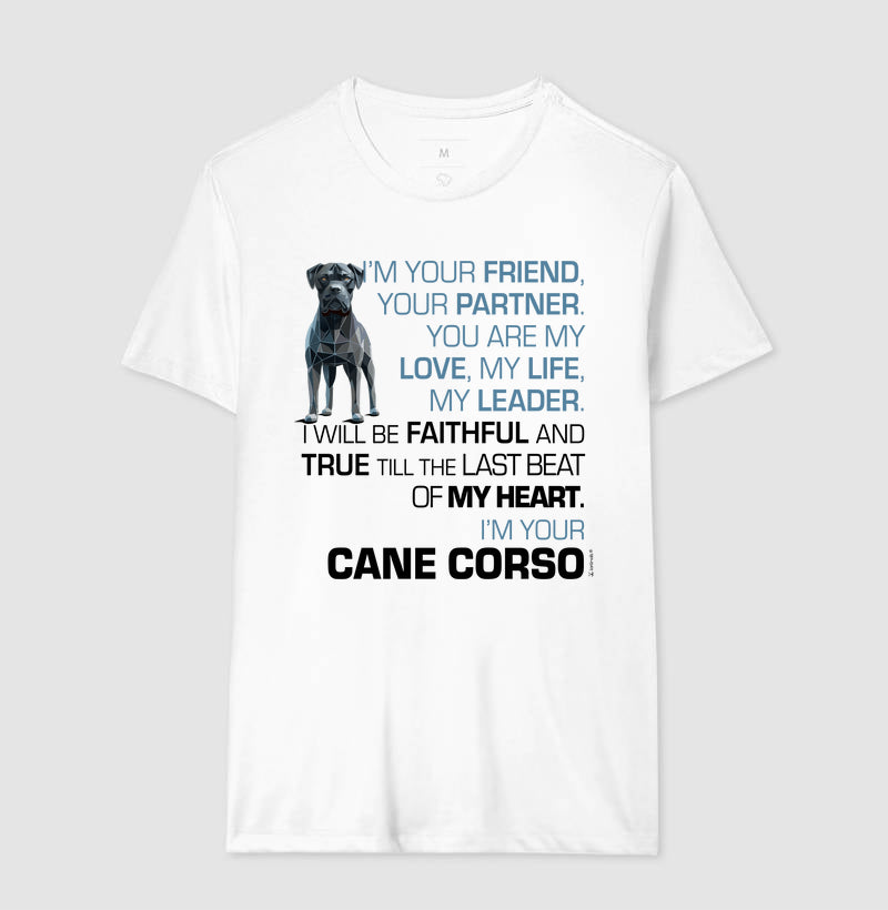 Camiseta Cane Corso Declação - Essência