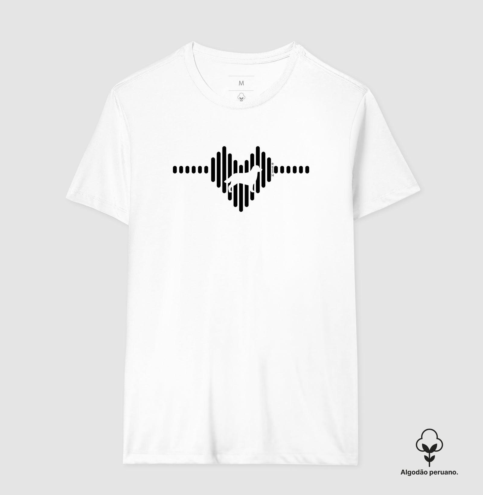 Camiseta “INCA SOFT” Golden Retriever - Coleção Coração