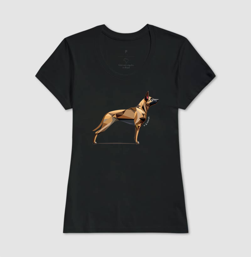 Camiseta Malinois Perfil - Geoma