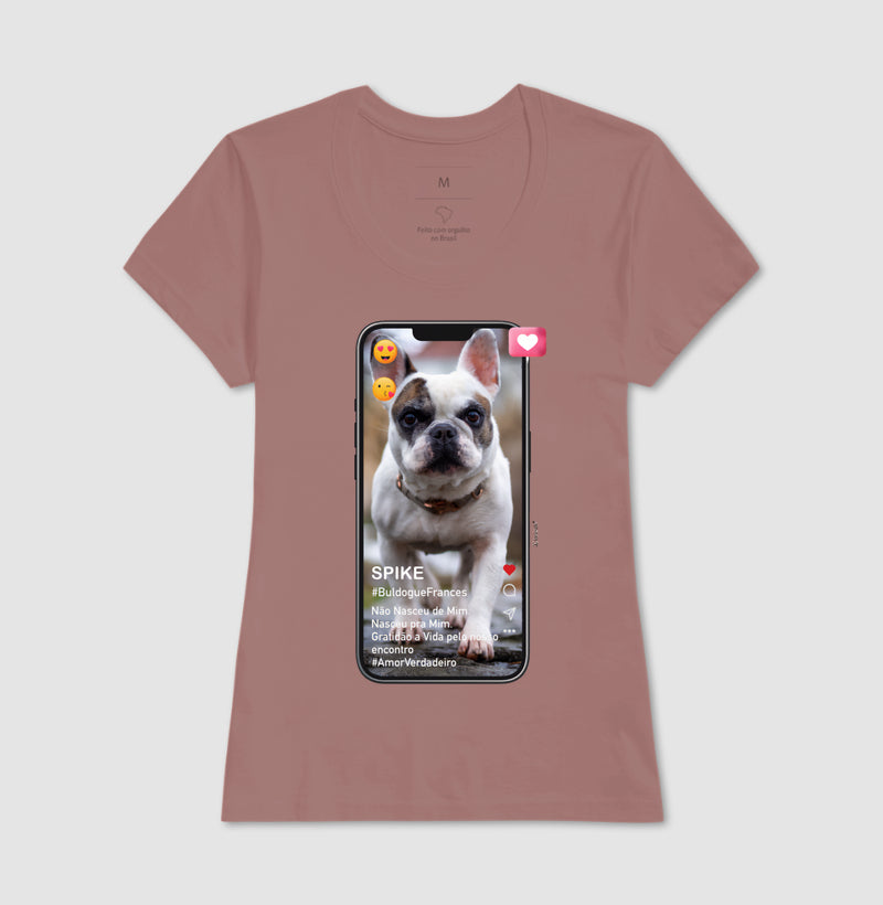 Camiseta Foto Celular - Personalizada