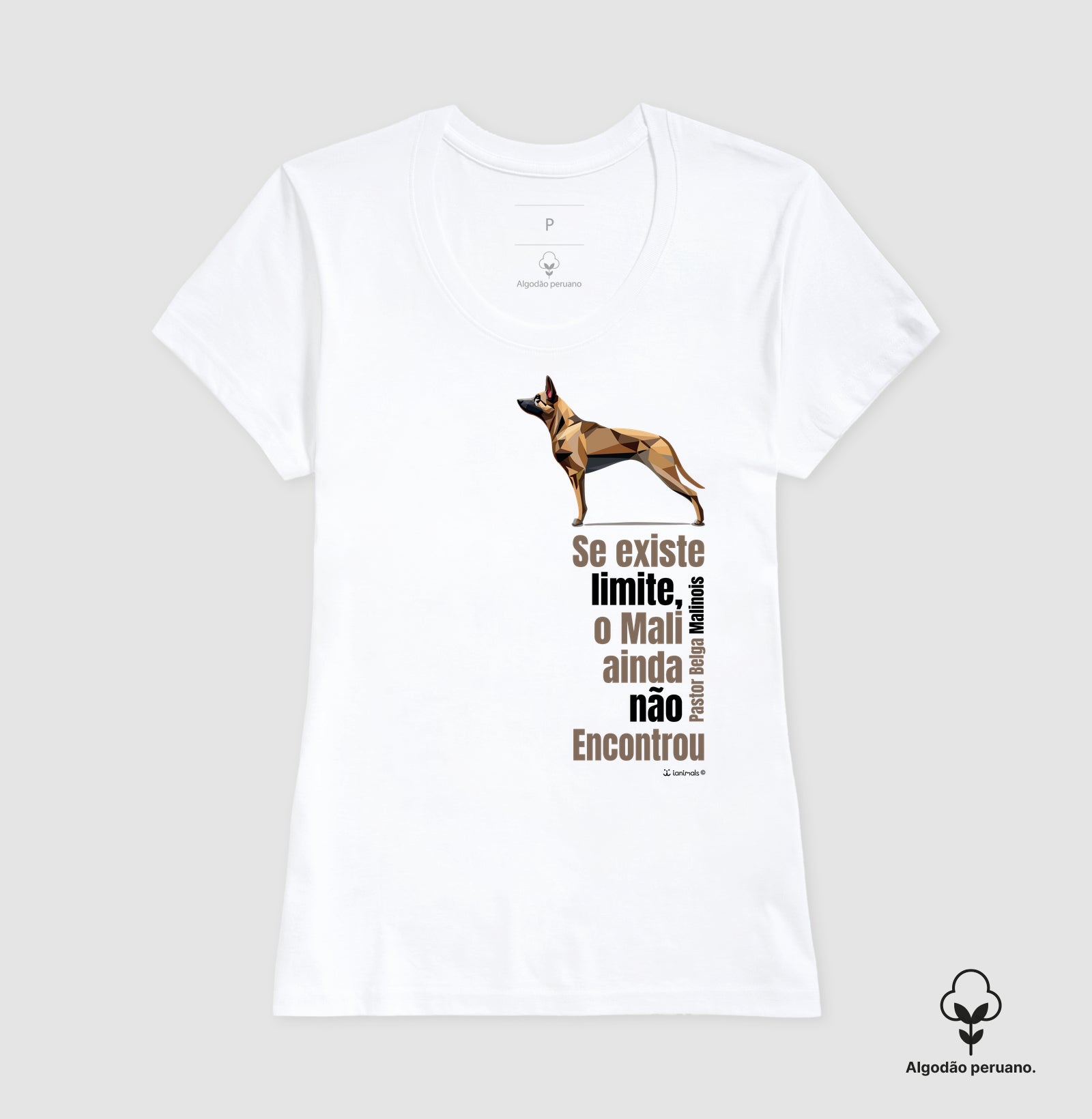 Camiseta Malinois “INCA SOFT” Limite - Essência