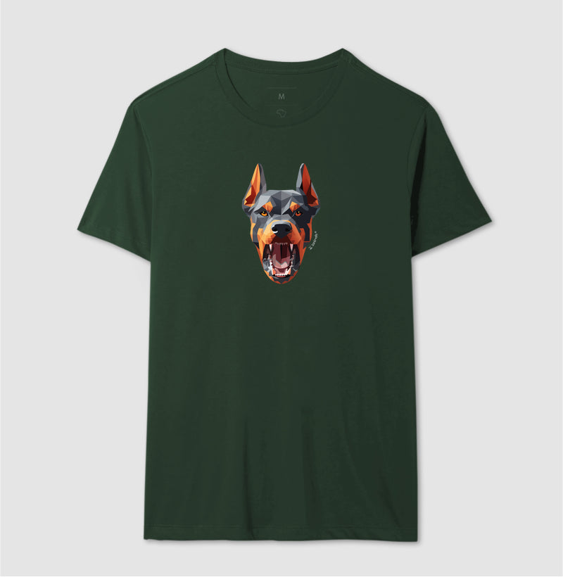 Camiseta Doberman - Coleção Geoma