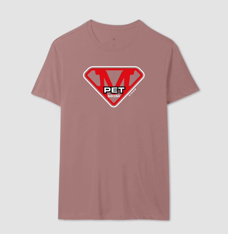 Camiseta Pet Mom - Afeto