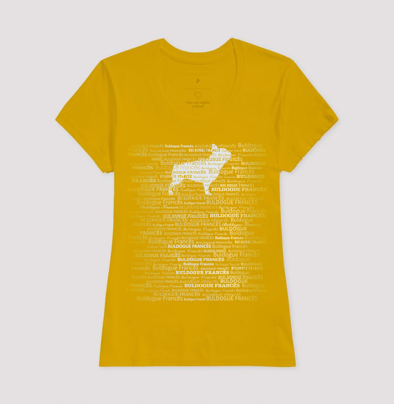 Camiseta Buldogue Francês - Tessitura