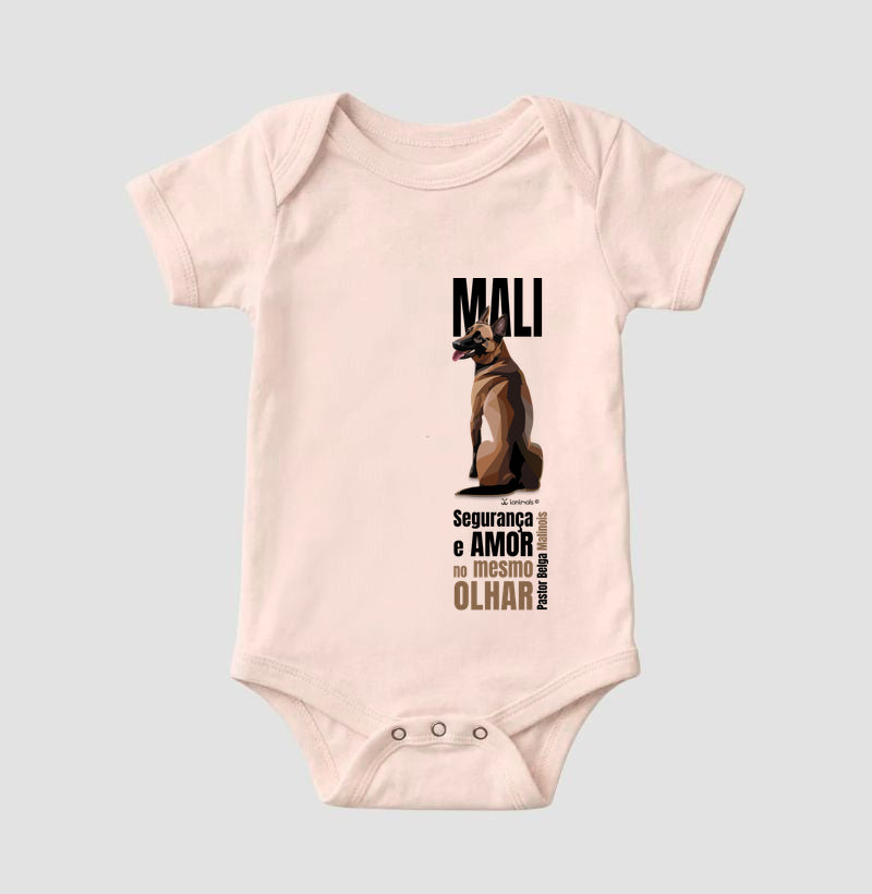 Body Infantil Malinois - Olhar - Essência