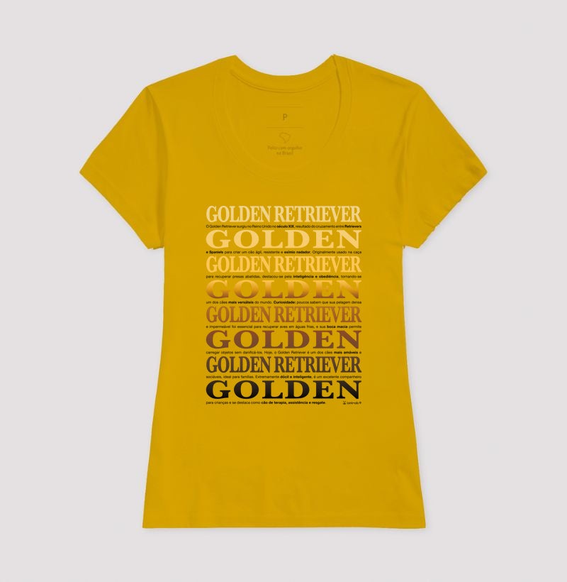 Camiseta Golden Retriever - Origem