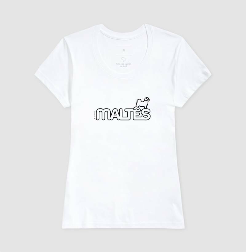 Camiseta Maltês - Coleção Identidade