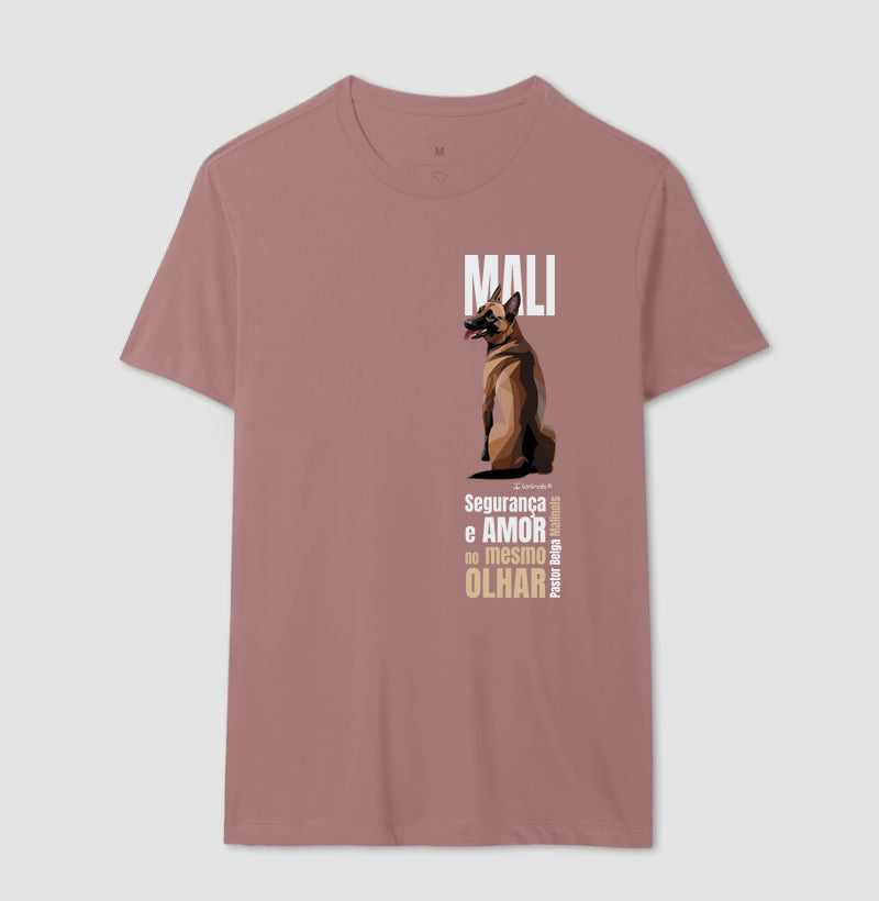 Camiseta Malinois - Olhar - Essência