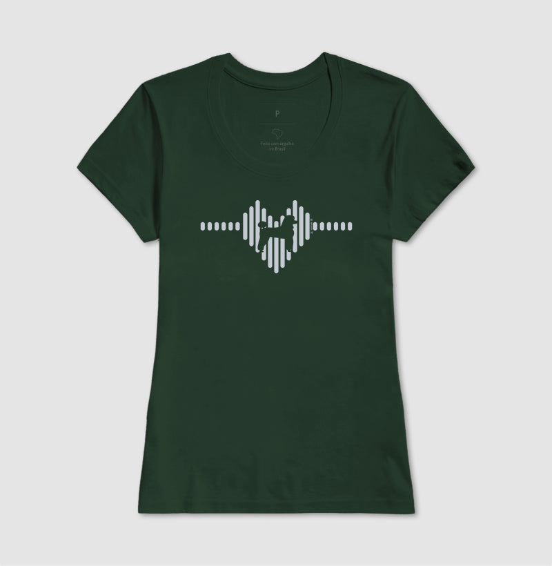 Camiseta Poodle - Coleção Coração