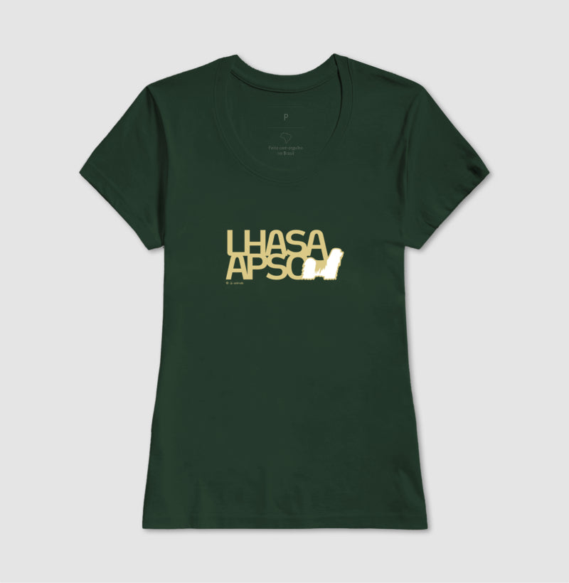Camiseta Lhasa Apso - Coleção Identidade