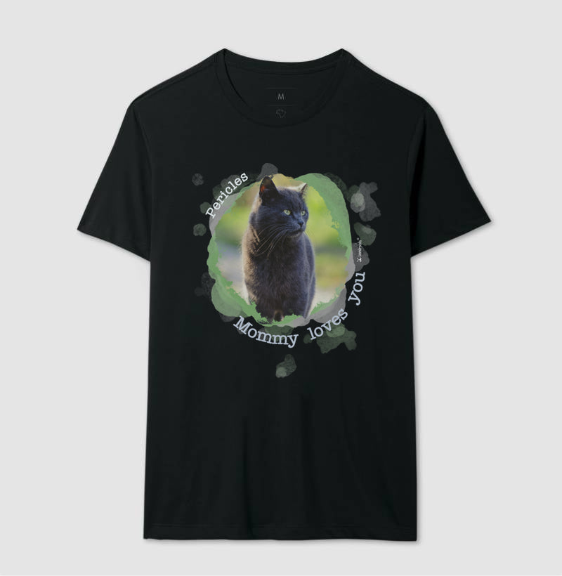 Camiseta Foto Pet - Fluid Splash - Personalizada | iAnimals