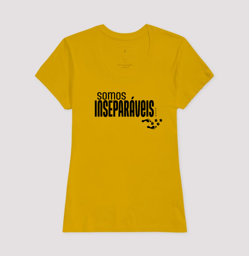 Camiseta Somos Inseparáveis - Afeto
