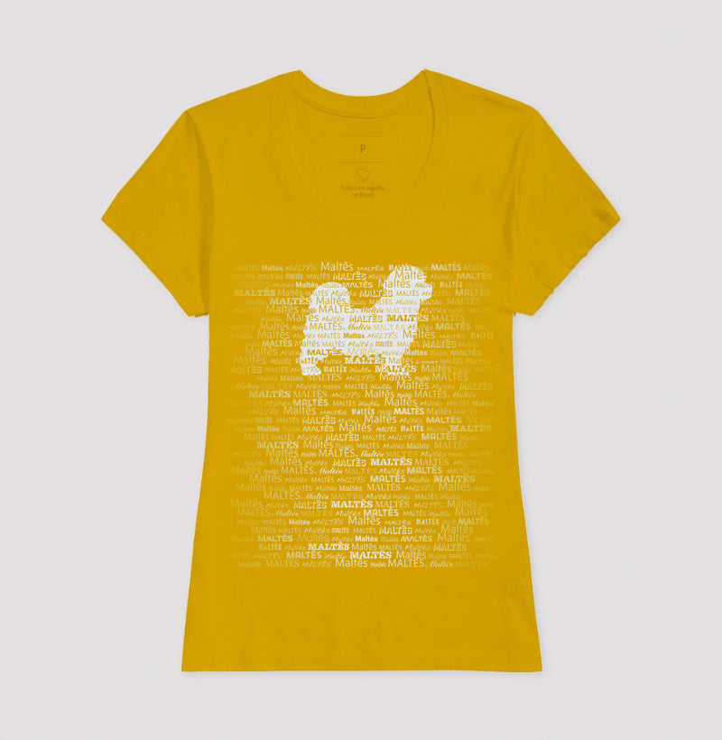 Camiseta Maltês - Tessitura