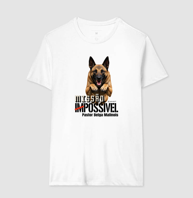 Camiseta Malinois Missão Impossível - Essência