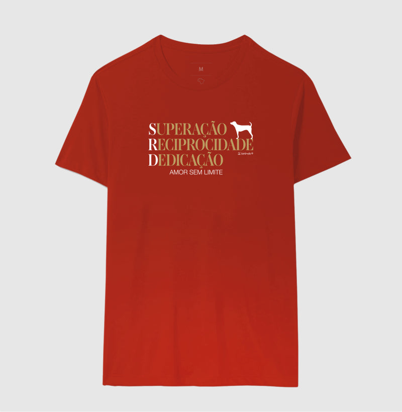 Camiseta SRD - Superação Reciprocidade Dedicação - Essência