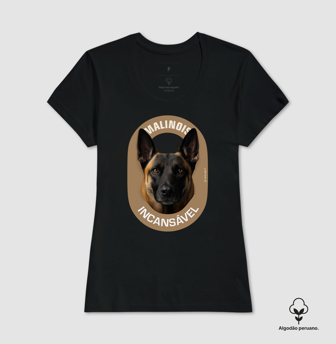 Camiseta INCA SOFT Malinois Incansável - Essência