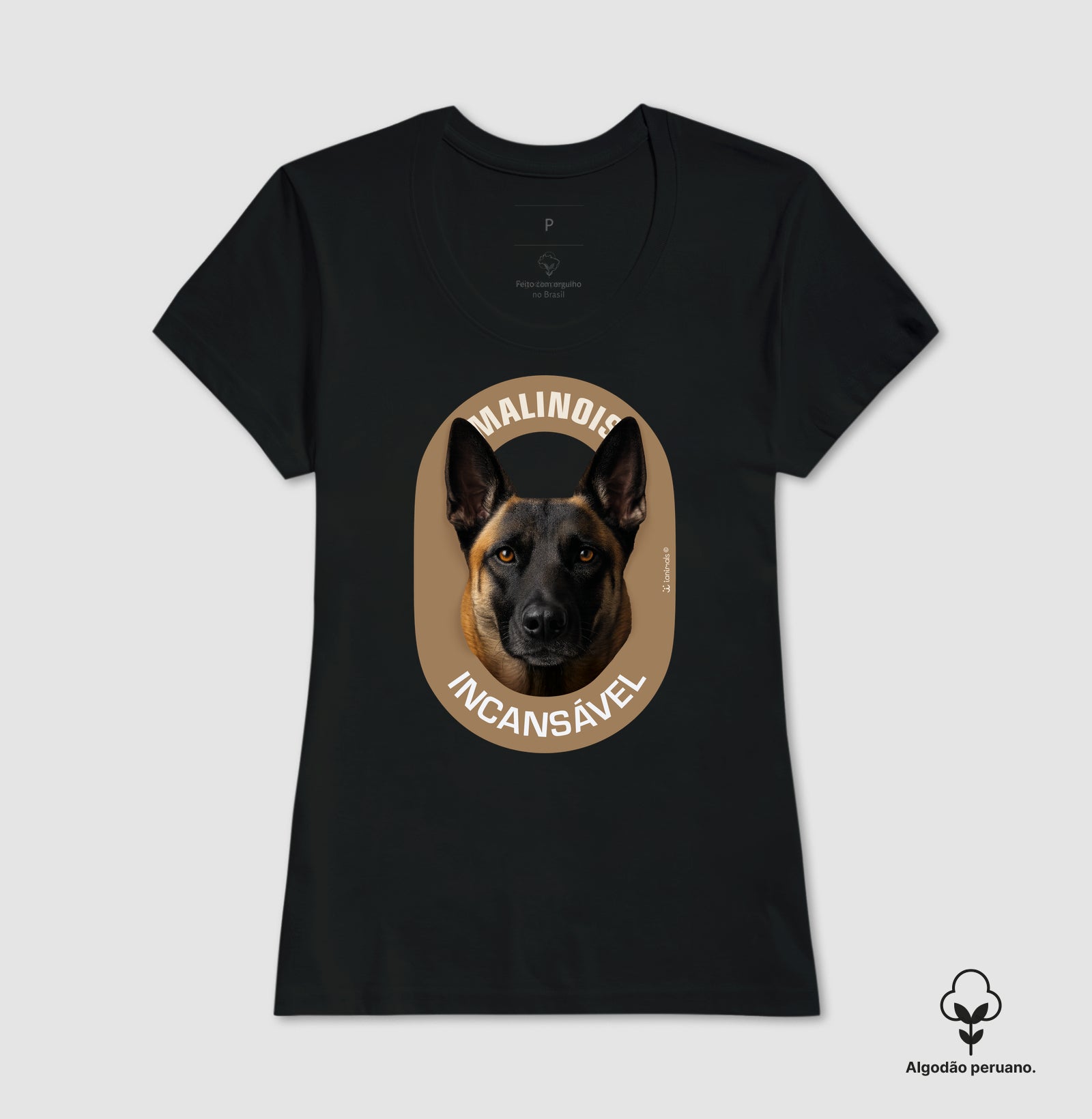 Camiseta INCA SOFT Malinois Incansável - Essência