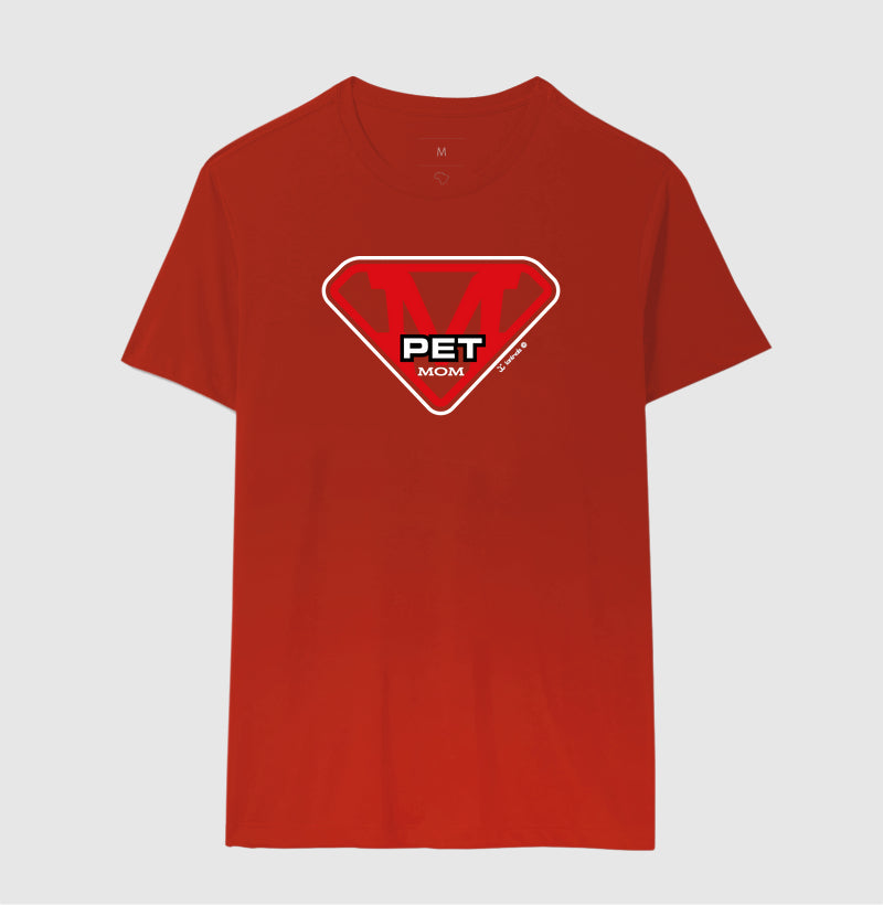 Camiseta Pet Mom - Afeto