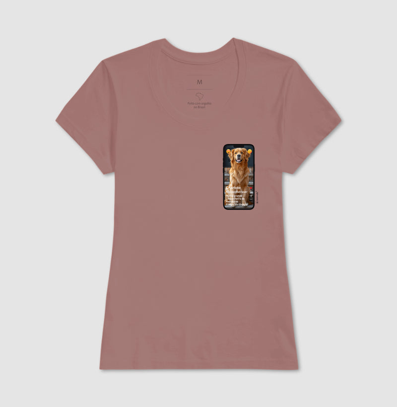 Camiseta Foto Celular / Side - Personalizada
