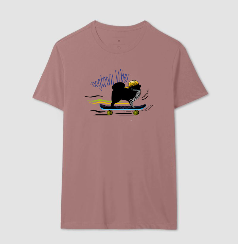Camiseta Lulu da Pomerânia - Skatista