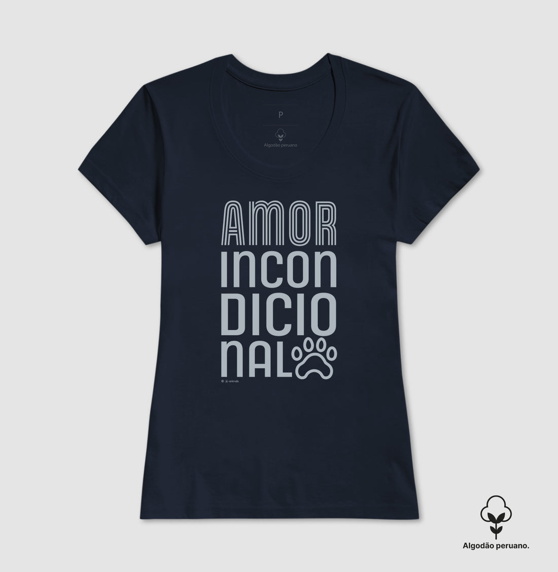 Camiseta “INCA SOFT” Amor Incondicional - Coleção AFETO