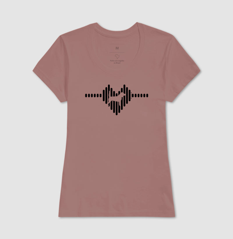 Camiseta Beagle - Coleção Coração