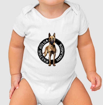 Body Infantil Malinois Raça - Geoma