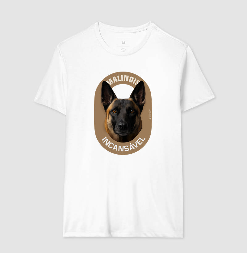 Camiseta Malinois Incansável - Essência