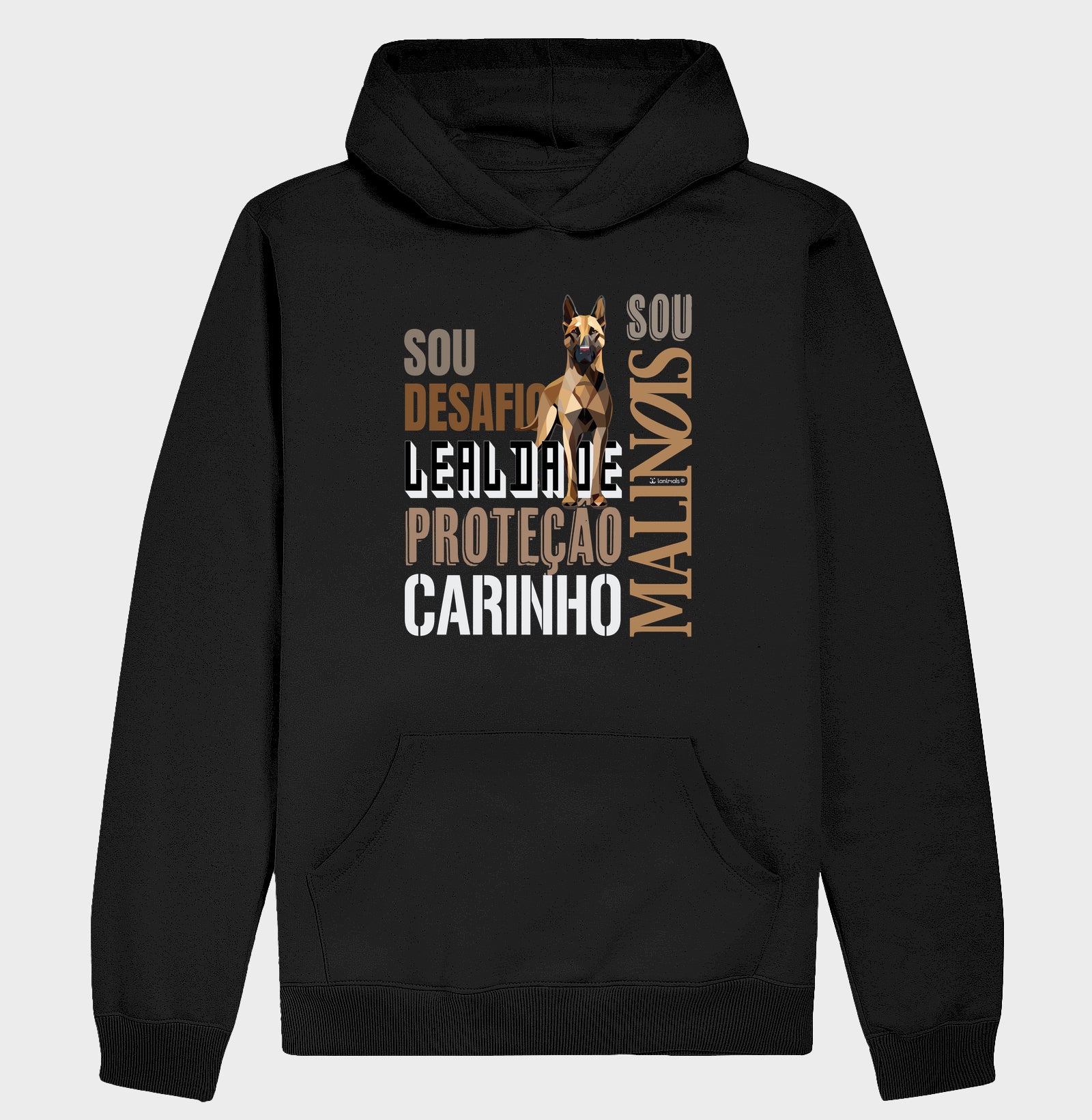 Moletom com Capuz Malinois SOU - Essência
