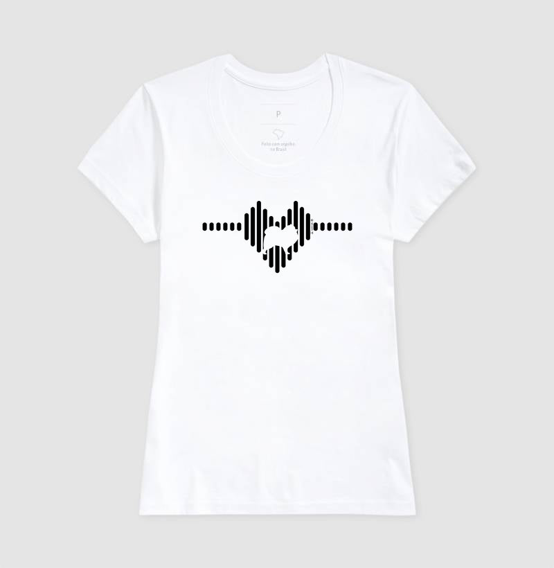 Camiseta Spitz Alemão - Coleção Coração