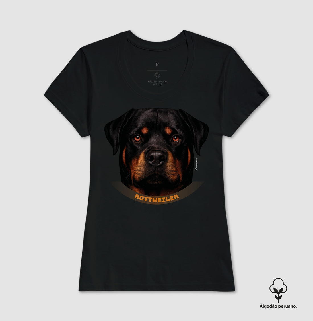 Camiseta Rottweiler / INCA SOFT- Face
